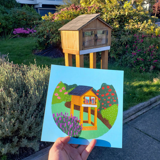 Tiny Library on Greentree