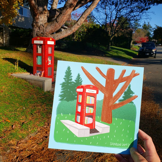 Tiny Library on Hillview Avenue