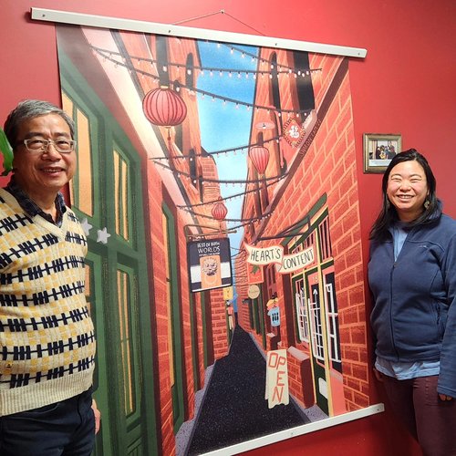 Donated Banner to the Chinatown Long Term Care Centre