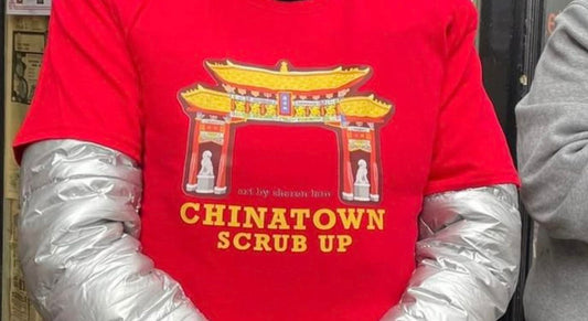 Chinatown Scrub Up T-Shirt Design