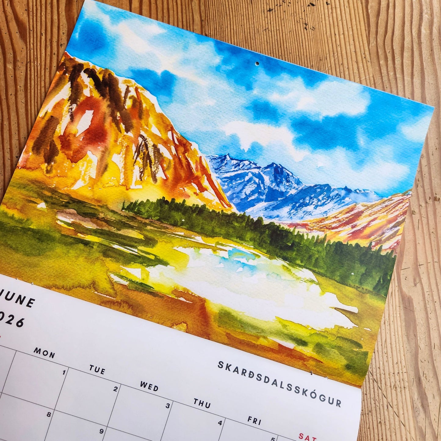 2026 Two Months in Skagaströnd, Iceland at NES Artist Residency Calendar