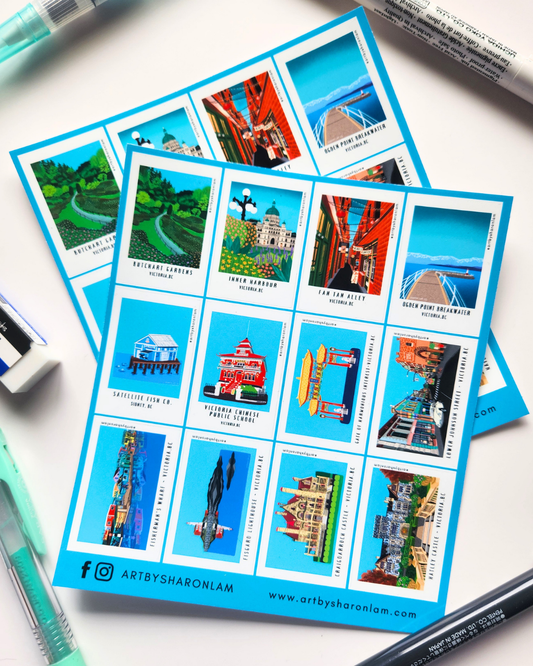 Welcome to Victoria Sticker Sheets