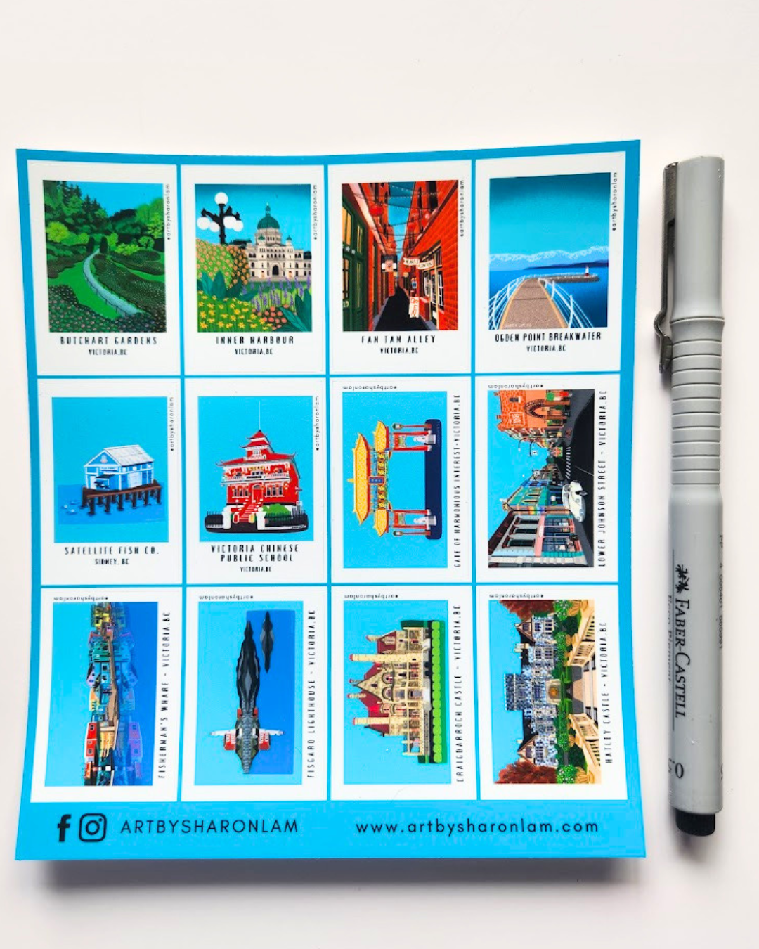 Welcome to Victoria Sticker Sheets