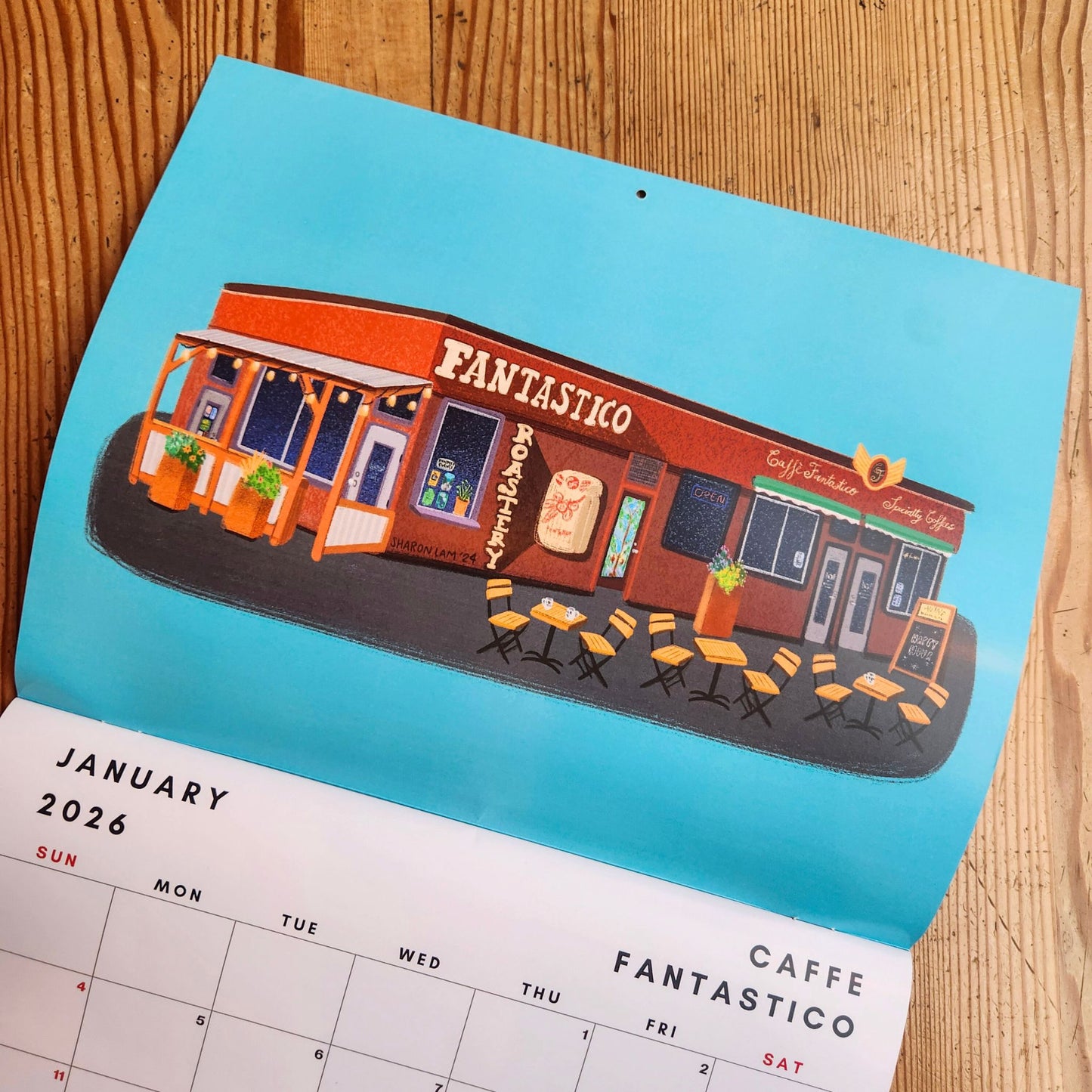 2026 where i like to get my coffee calendar