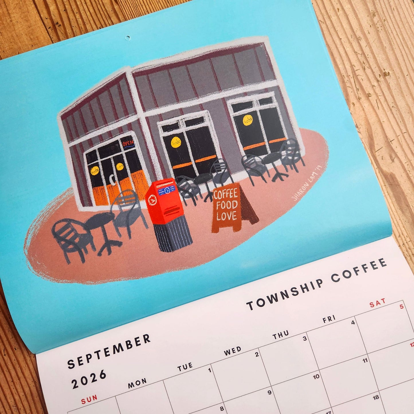 2026 where i like to get my coffee calendar