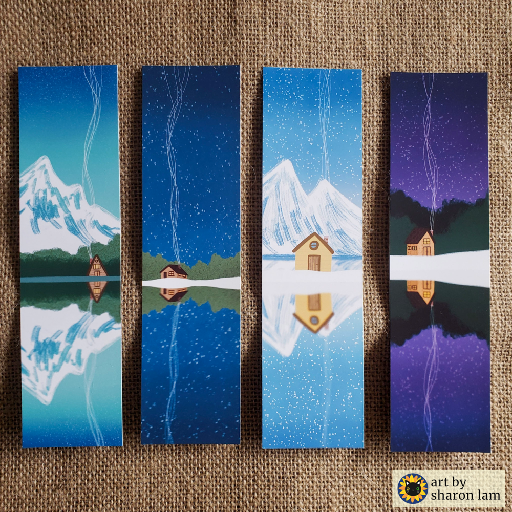 Cabin Bookmarks