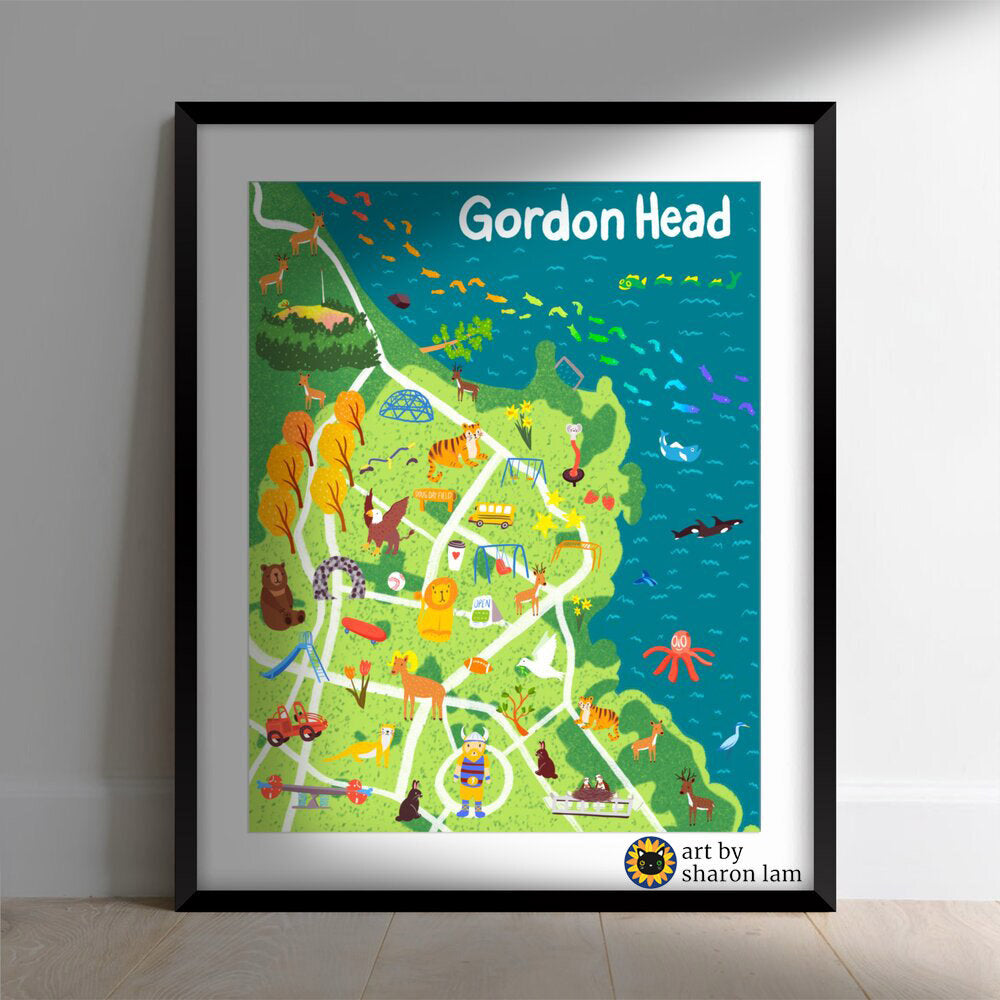 Gordon Head Map