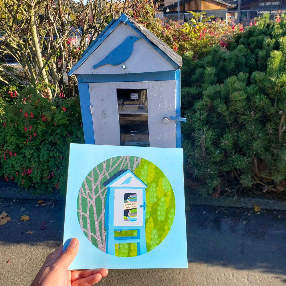 Tiny Library in Cadboro Bay Village