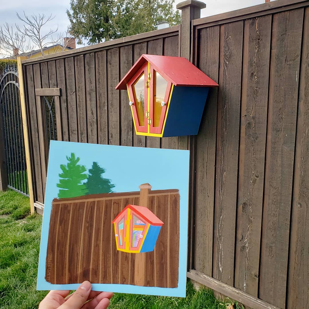 Tiny Library in Lambrick Park