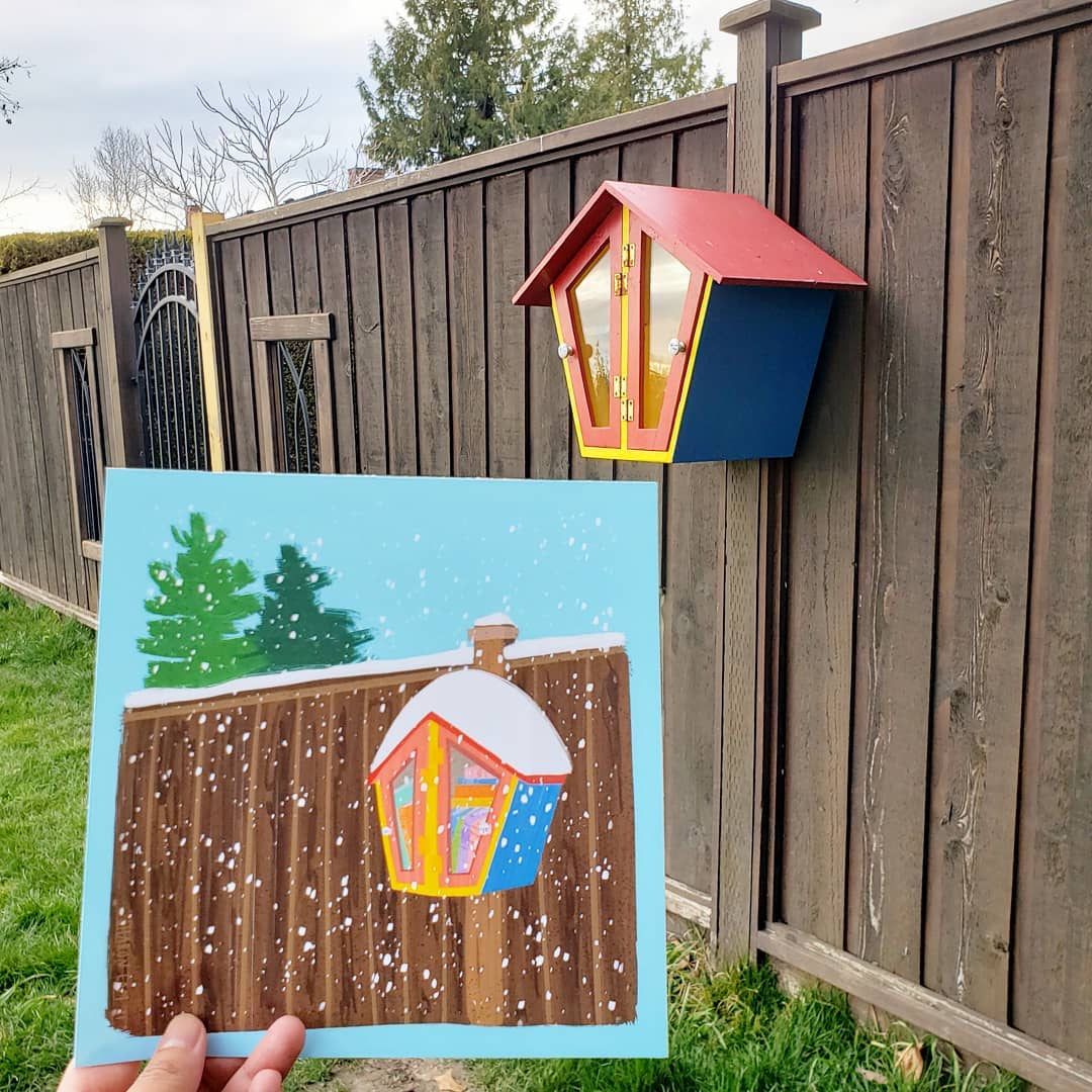 Tiny Library in Lambrick Park