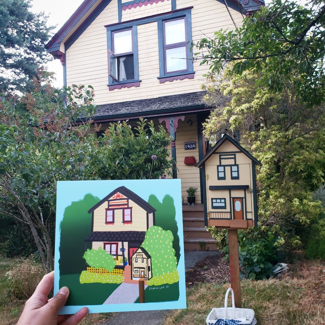 Tiny Library on Vining Street